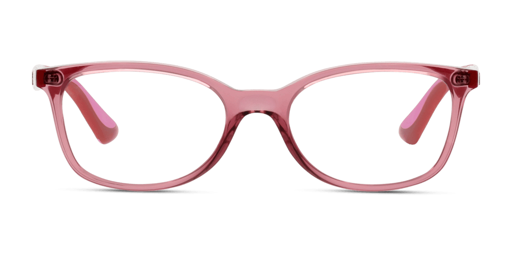 Ray-Ban RY1586 3777 gyermek téglalap alakú és piros színű szemüveg