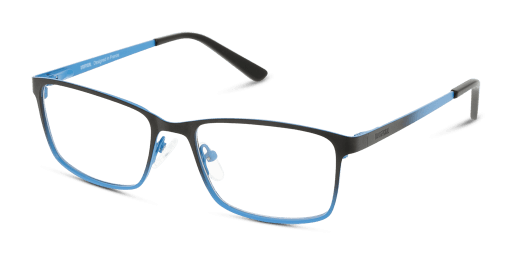 Unofficial UNOT0040 BB00 gyermek téglalap alakú és fekete színű szemüveg