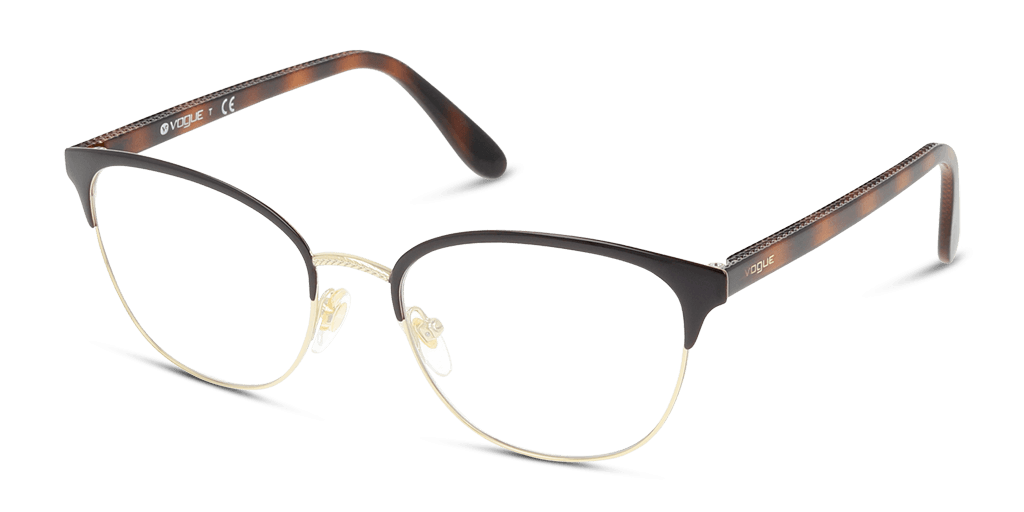 Vogue VO4088 női pantó alakú és barna színű szemüveg