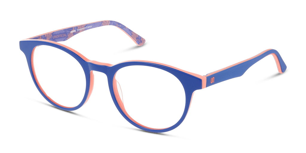 Unofficial UNOF0149 LL00 női pantó alakú és kék színű szemüveg