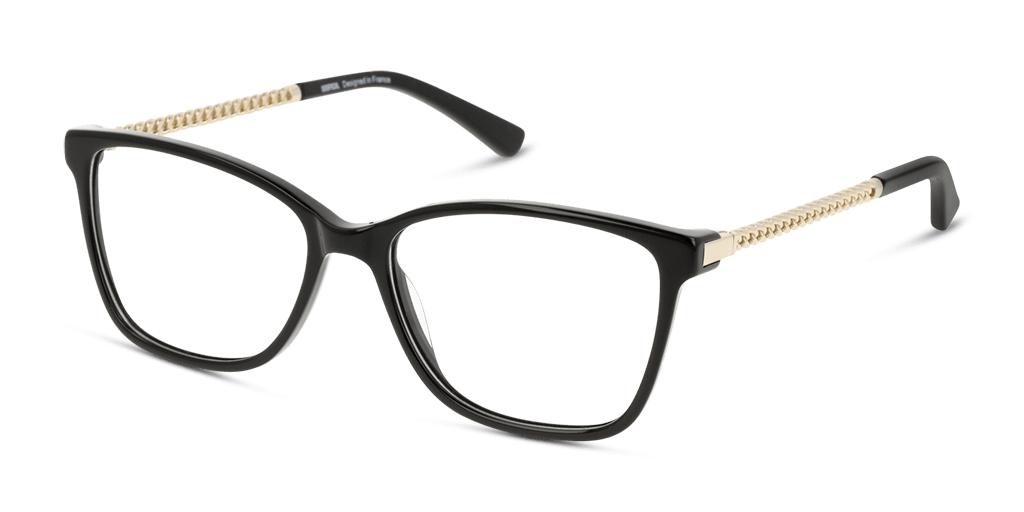 Unofficial UNOF0211 BD00 női macskaszem alakú és fekete színű szemüveg