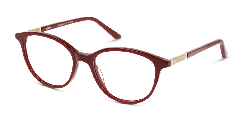 Unofficial UNOF0231 UU00 női macskaszem alakú és piros színű szemüveg