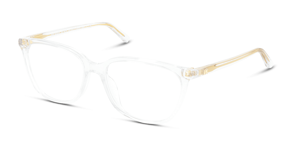 Michael Kors 0MK4067U női téglalap alakú és transzparens színű szemüveg