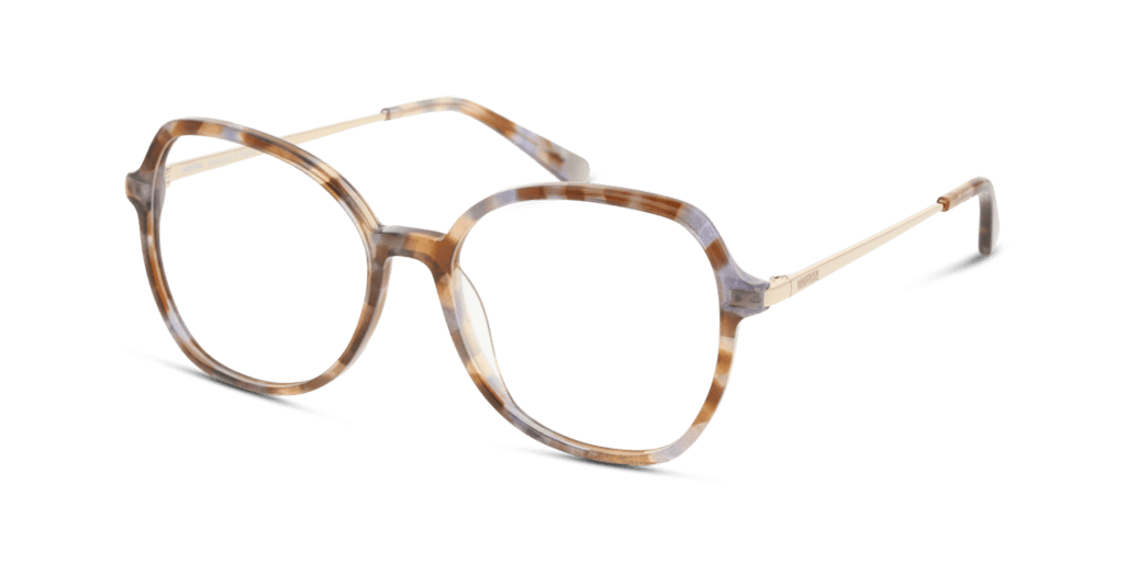 Unofficial UNOF0430 VD00 női négyzet alakú és barna színű szemüveg