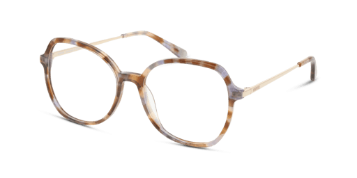 Unofficial UNOF0430 VD00 női négyzet alakú és barna színű szemüveg