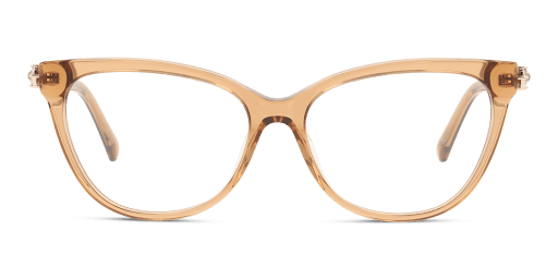 Swarovski SK5441 047 női macskaszem alakú és barna színű szemüveg
