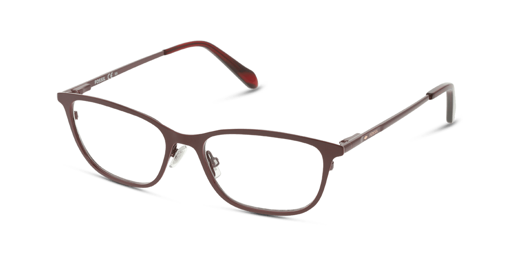 Fossil 7125 női téglalap alakú és piros színű szemüveg