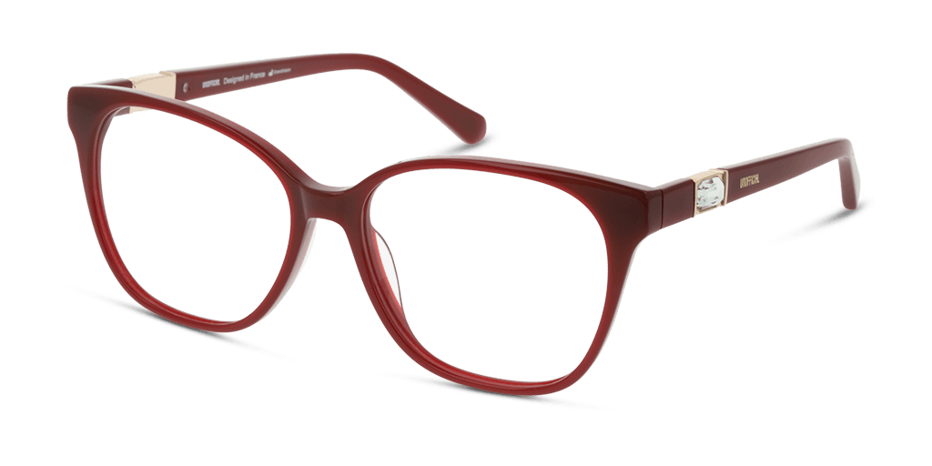 Unofficial UNOF0458 női négyzet alakú és piros színű szemüveg