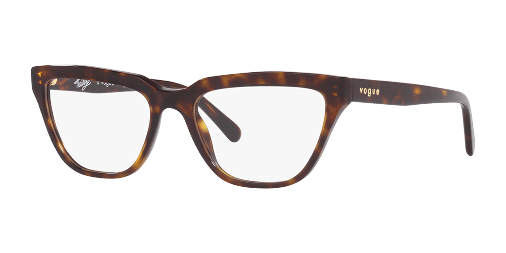 Vogue VO5443 W656 női téglalap alakú és havana színű szemüveg