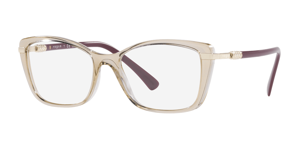 Vogue 0VO5487B női macskaszem alakú és átlátszó színű szemüveg