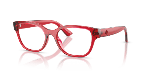 Armani Exchange 0AX3134U női macskaszem alakú és transzparens színű szemüveg