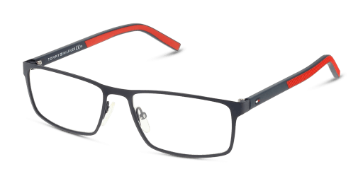 Tommy Hilfiger TH 1593 férfi téglalap alakú és kék színű szemüveg