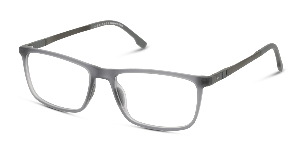 Heritage HEOM0017 GG00 férfi téglalap alakú és szürke színű szemüveg
