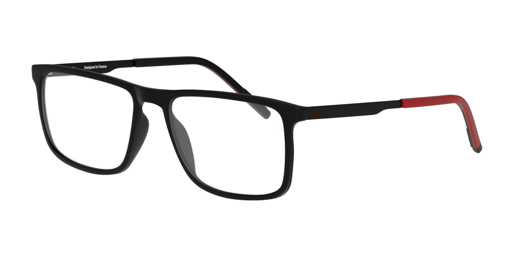 Unofficial UNOM0100 férfi téglalap alakú és fekete színű szemüveg