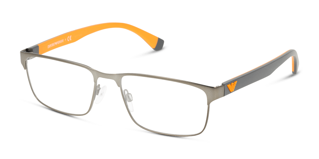 Emporio Armani EA1105 férfi téglalap alakú és szürke színű szemüveg