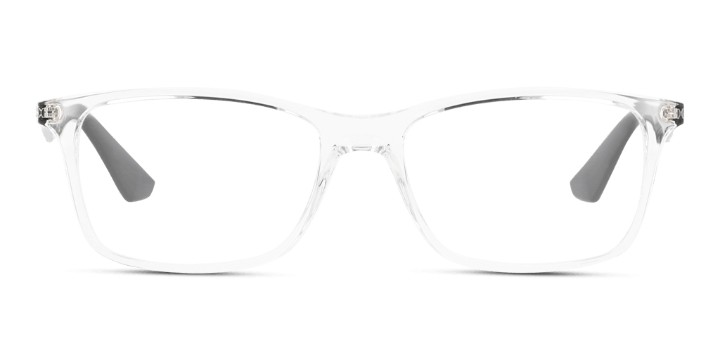 Ray-Ban RX7047 5943 férfi téglalap alakú és transzparens színű szemüveg