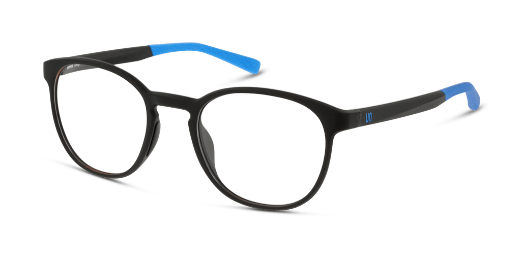 Unofficial UNOM0196 BC00 férfi pantó alakú és fekete színű szemüveg