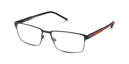 Unofficial UNOM0304 BR00 férfi téglalap alakú és fekete színű szemüveg