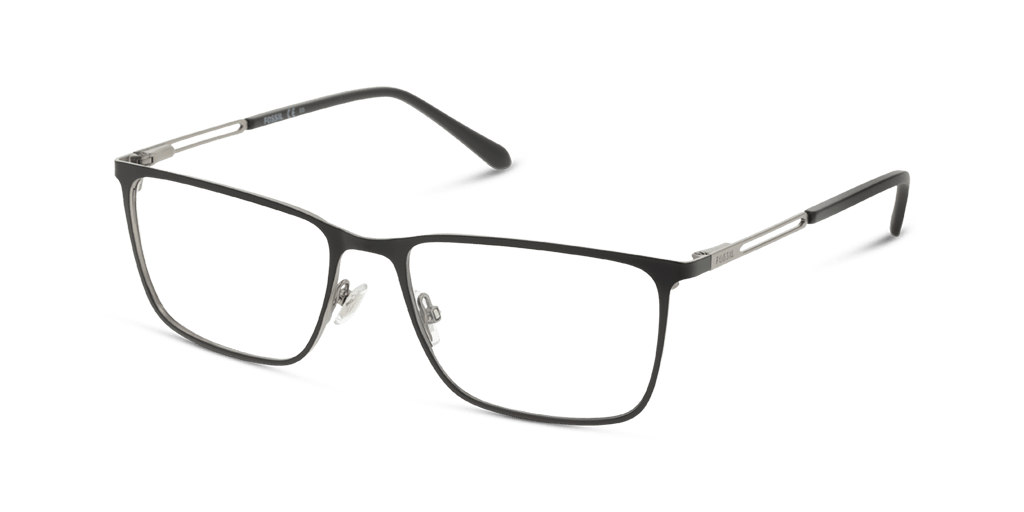 Fossil 7129 férfi téglalap alakú és fekete színű szemüveg