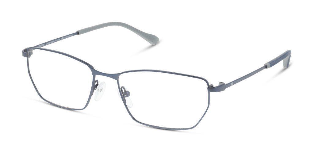 Unofficial UNOM0326 férfi téglalap alakú és kék színű szemüveg