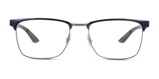Ray-Ban 0RX8421 férfi téglalap alakú és kék színű szemüveg