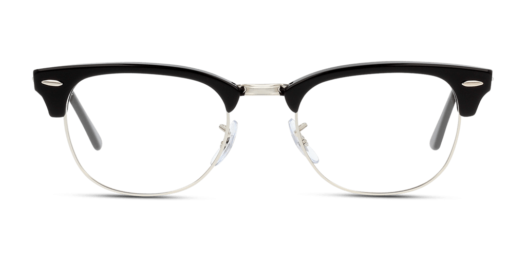 Ray-Ban 0RX5154 férfi téglalap alakú és fekete színű szemüveg