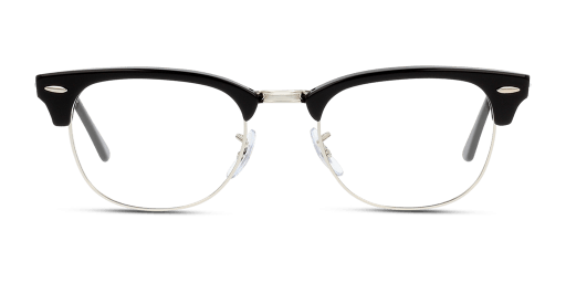 Ray-Ban 0RX5154 férfi téglalap alakú és fekete színű szemüveg