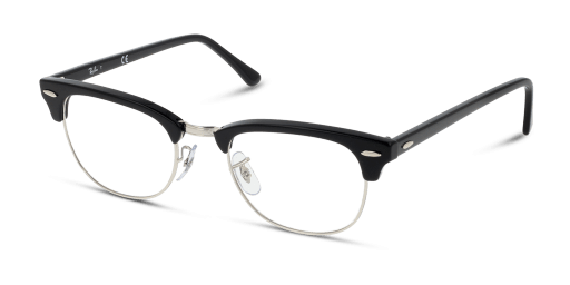 Ray-Ban 0RX5154 férfi téglalap alakú és fekete színű szemüveg