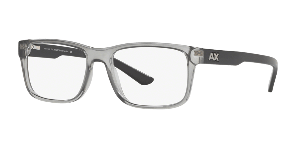 Armani Exchange 0AX3016 férfi négyzet alakú és átlátszó színű szemüveg