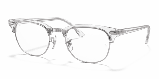 Ray-Ban Clubmaster RX5154 2001 férfi különleges alakú és fehér színű szemüveg