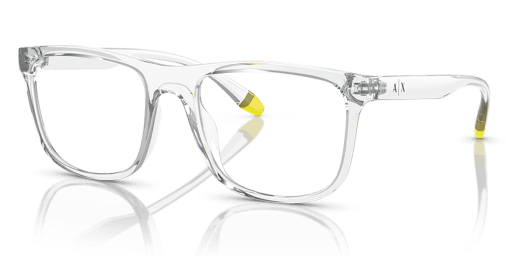 Armani Exchange AX3101U 8333 férfi négyzet alakú és átlátszó színű szemüveg