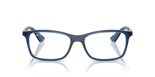 Ray-Ban 0RX7047 férfi négyzet alakú és kék színű szemüveg
