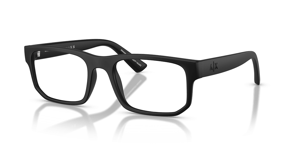 Armani Exchange 0AX3135 férfi téglalap alakú és fekete színű szemüveg Armani Exchange 0AX3135 férfi téglalap alakú és fekete színű szemüveg
