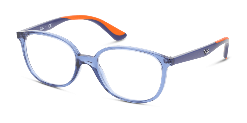 Ray-Ban RY1598 3775 gyermek téglalap alakú és kék színű szemüveg