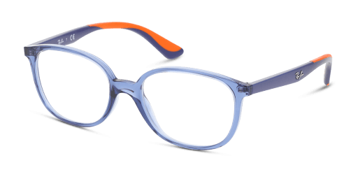 Ray-Ban 0RY1598 gyermek téglalap alakú és kék színű szemüveg