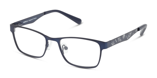 Unofficial UNOK5053 CC00 gyermek téglalap alakú és kék színű szemüveg