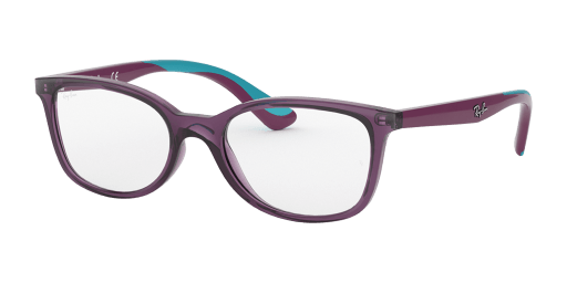Ray-Ban RY1586 3776 gyermek téglalap alakú és lila színű szemüveg