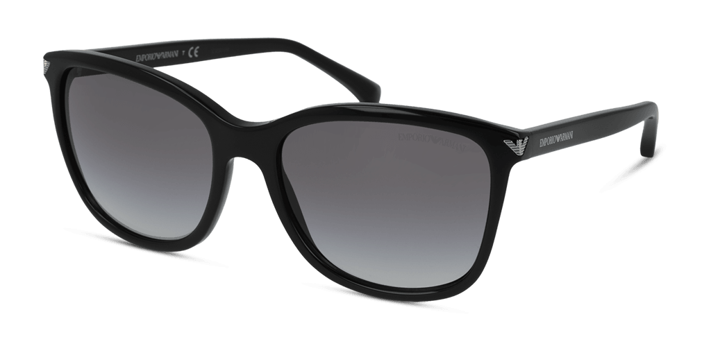 Emporio Armani EA4060 50178G női négyzet alakú és fekete színű napszemüveg