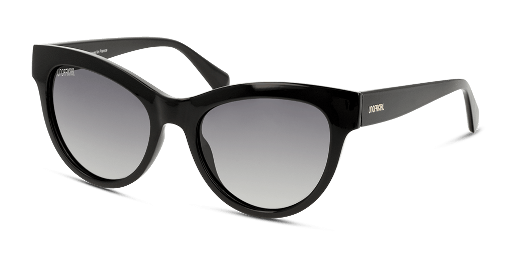 Unofficial UNSF0125 BBG0 női macskaszem alakú és fekete színű napszemüveg