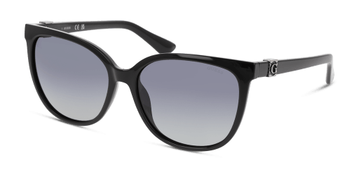 Guess GU7864 női téglalap alakú és fekete színű napszemüveg