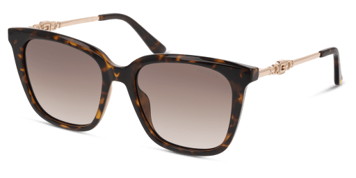 Guess GU7886 női téglalap alakú és havana színű napszemüveg