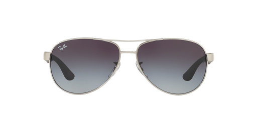 Ray-Ban RB3457 134/8G férfi pilóta alakú és ezüst színű napszemüveg