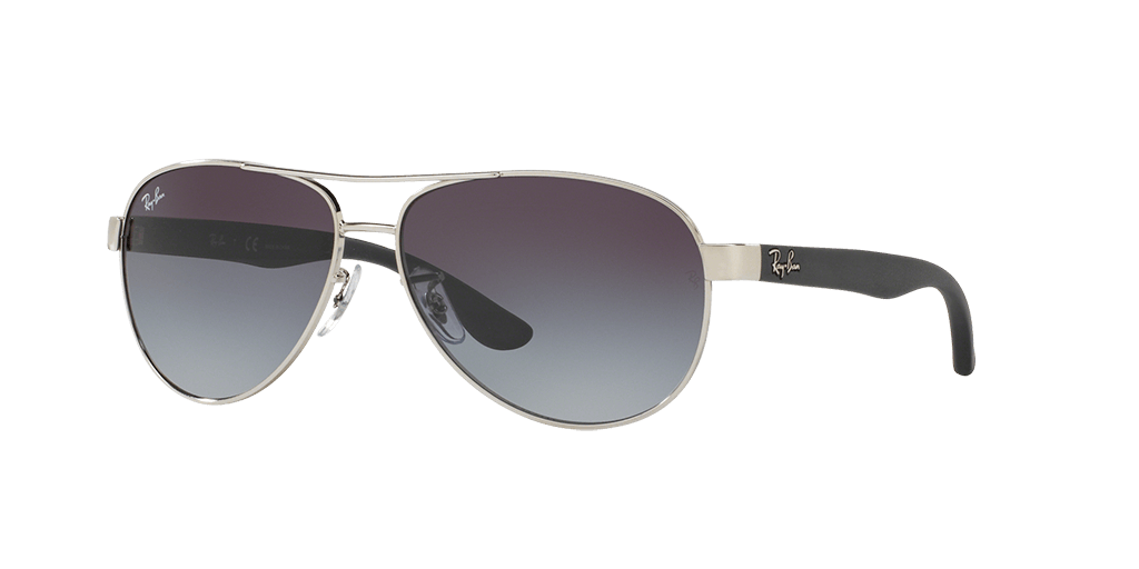 Ray-Ban RB3457 134/8G férfi pilóta alakú és ezüst színű napszemüveg