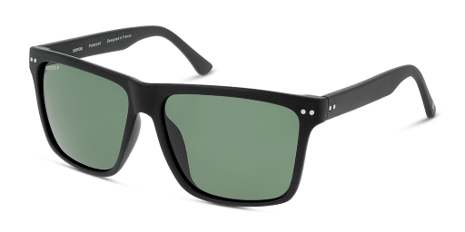 Unofficial UNSM0066P férfi négyzet alakú és fekete színű napszemüveg