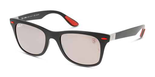 Ray-Ban 0RB4195M férfi négyzet alakú és szürke színű napszemüveg
