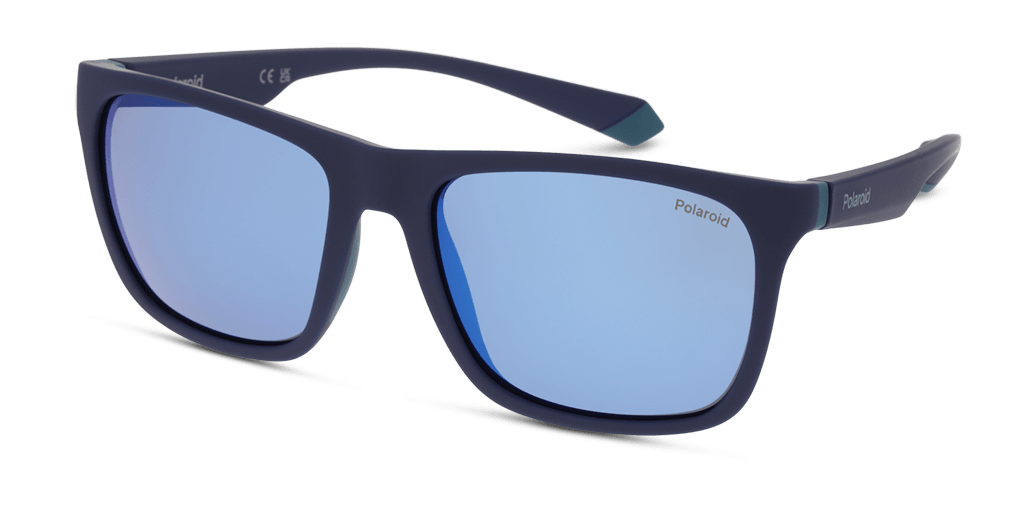 Polaroid PLD 2141/S férfi négyzet alakú és kék színű napszemüveg