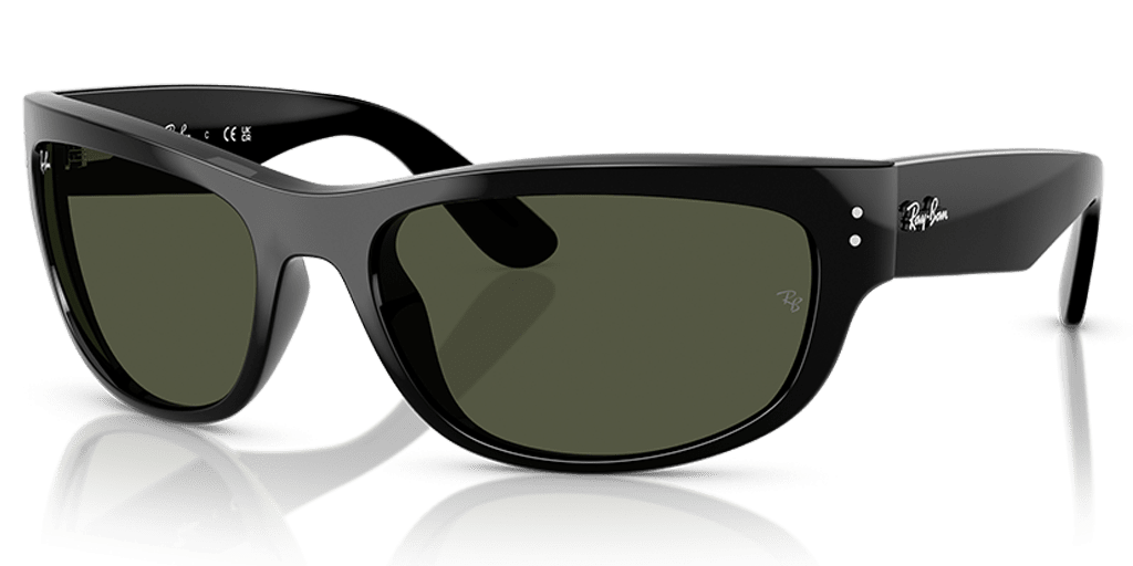 Ray-Ban 0RB2289 férfi négyzet alakú és fekete színű napszemüveg