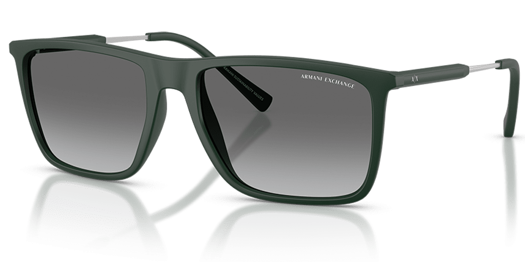 Armani Exchange 0AX4160S férfi négyzet alakú és zöld színű napszemüveg