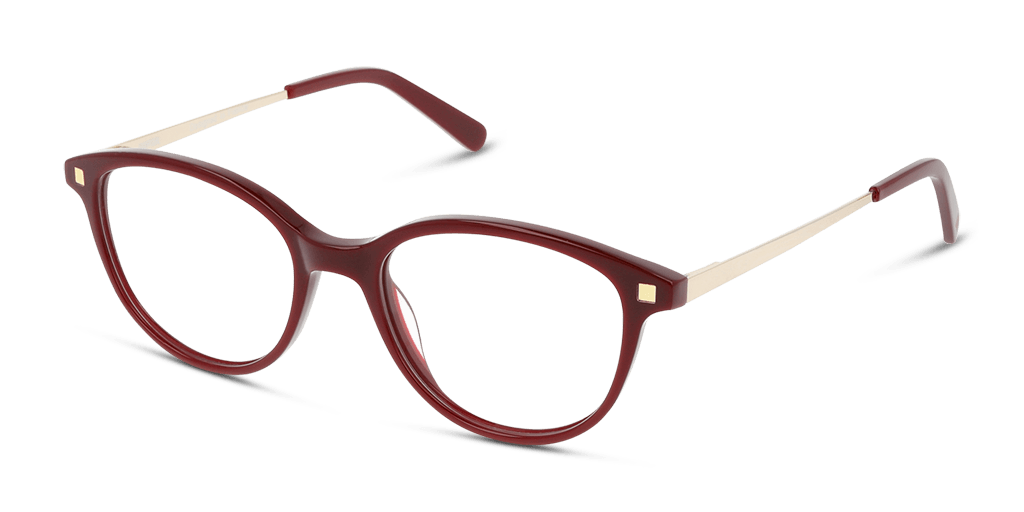 Unofficial UNOF0173 UD00 női macskaszem alakú és piros színű szemüveg
