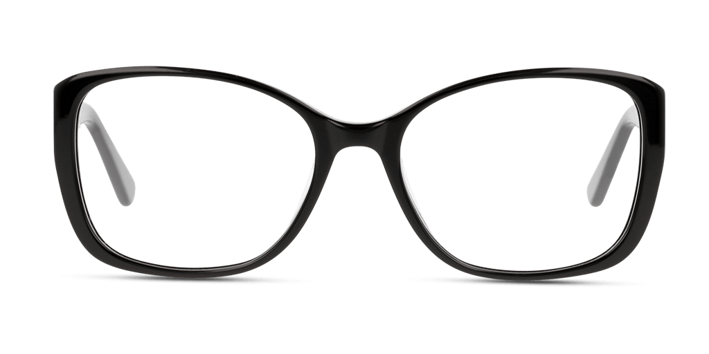 Unofficial UNOF0181 női téglalap alakú és fekete színű szemüveg